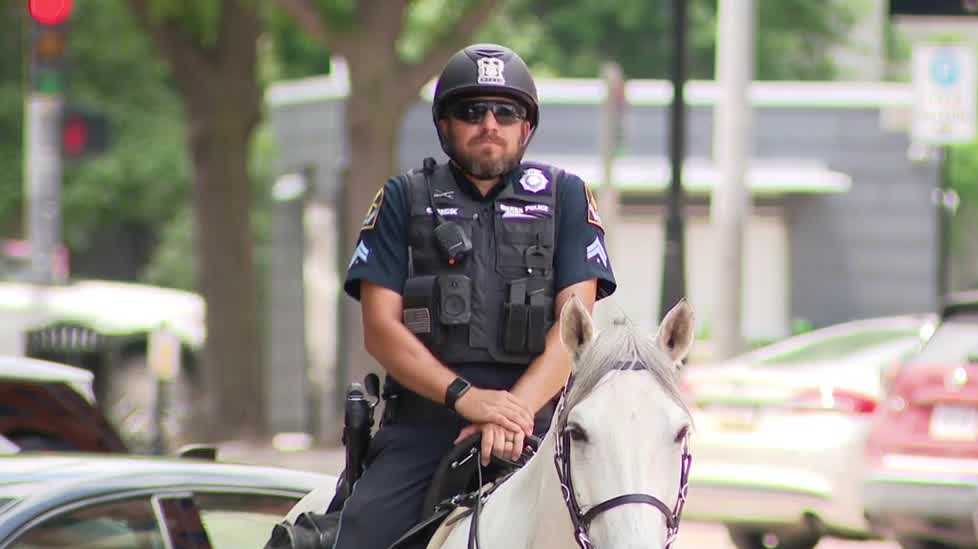 Omaha Police Mounted Patrol Unit gets called up to help in 2026 FIFA World Cup