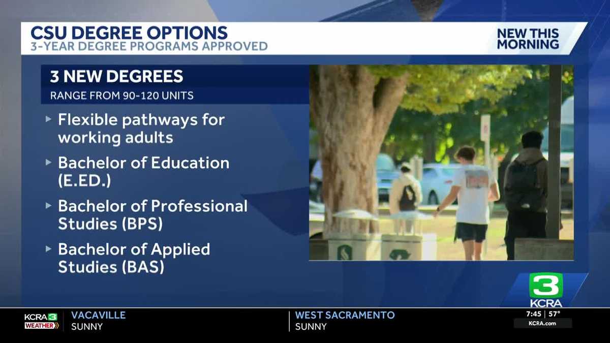 CSU approves new bachelor’s degree pathways, including possible 3-year options