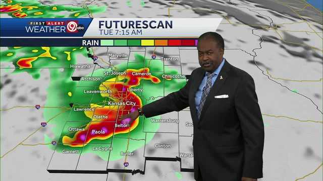 More storms in the forecast for Kansas City overnight - Vimarsana News