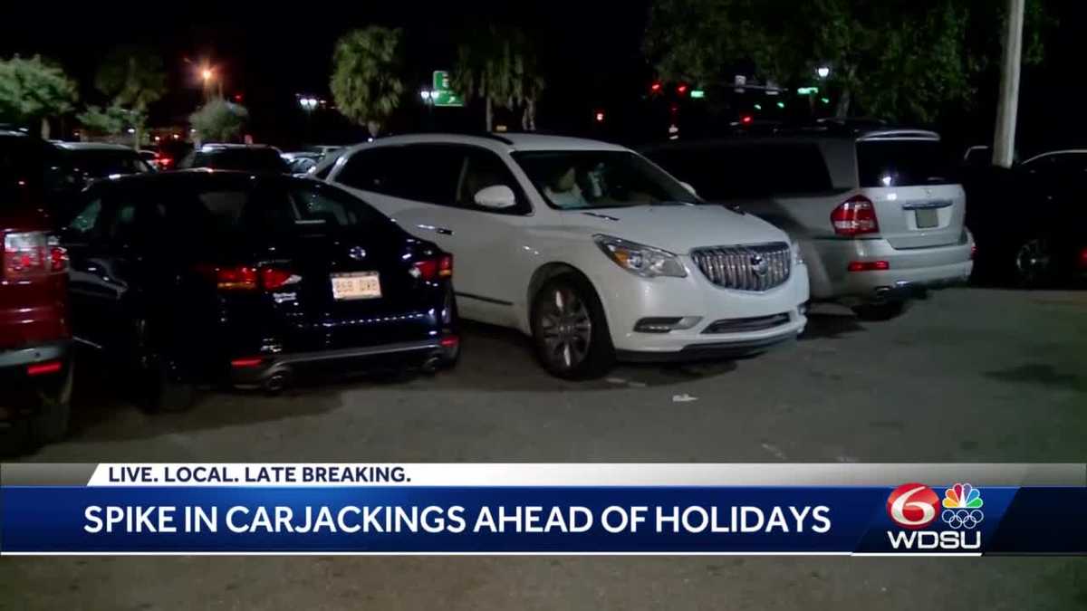 New Orleans sees spike in carjackings