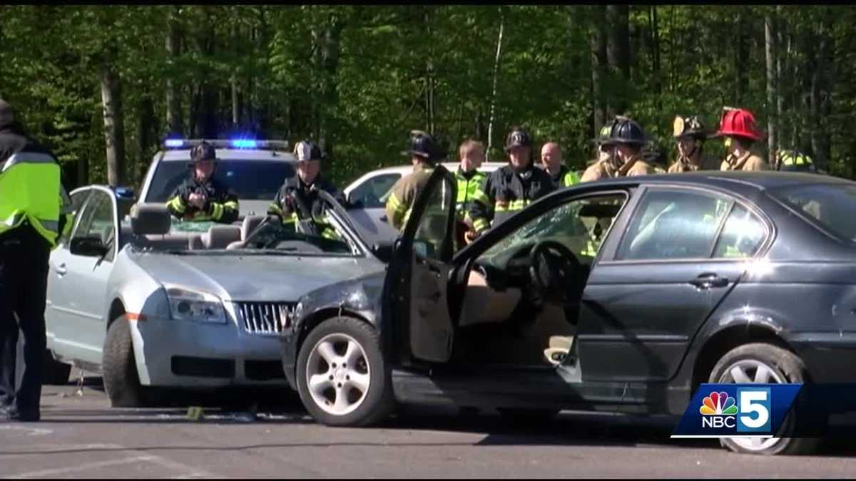 Mock crash at Colchester HS shows dangers of impaired driving