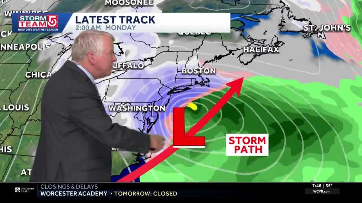Video: Dangerous, major nor'easter intensifies overnight