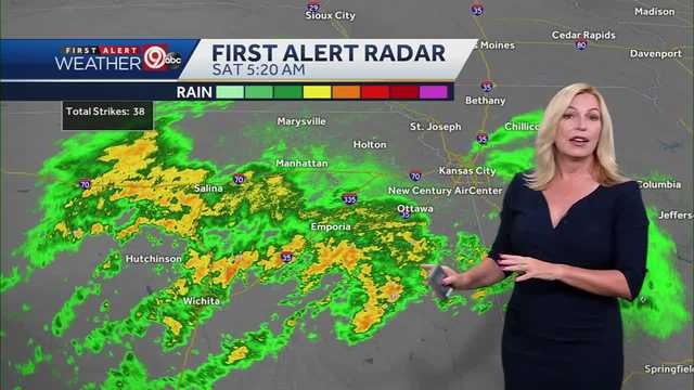 Morning Rain Gives Way To A Clear And Cool Saturday Evening