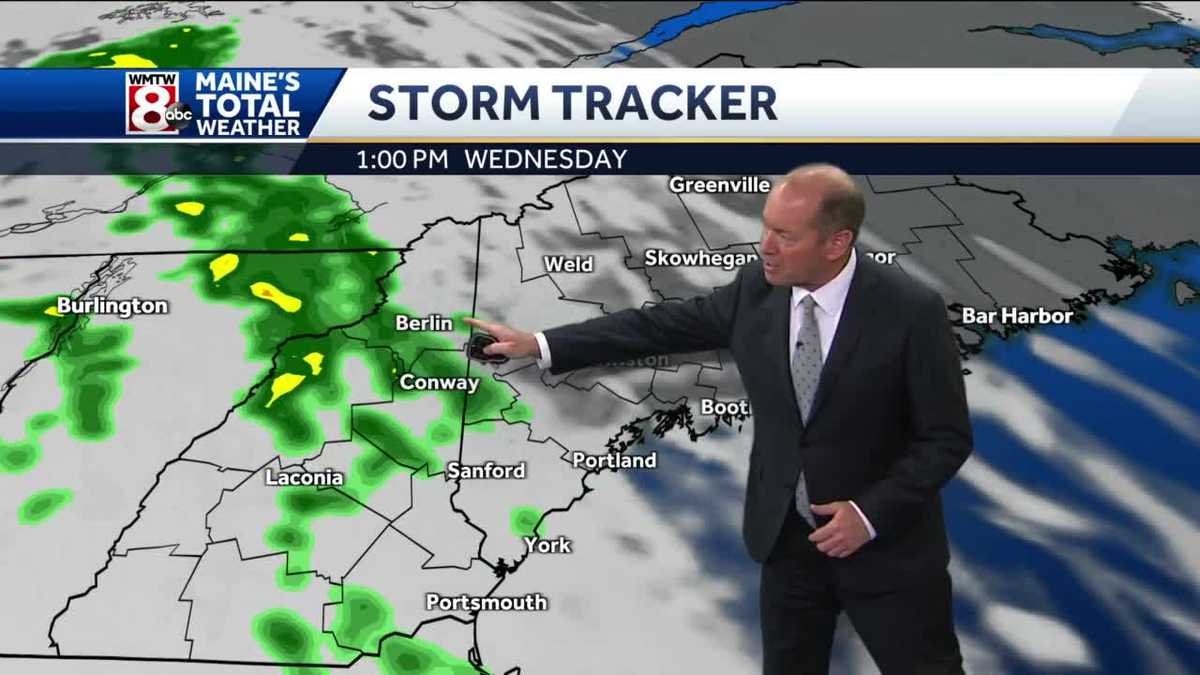 Clouds increase ahead of late day showers