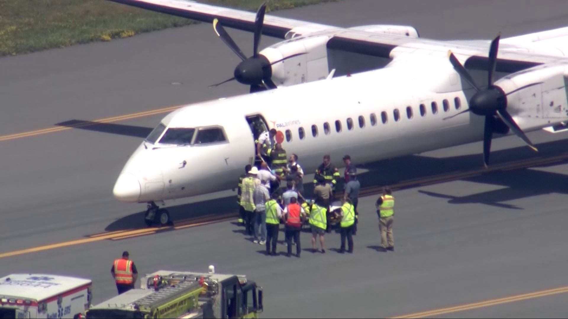 Passenger describes helping pilot as medical emergency diverts Air Canada plane to Boston