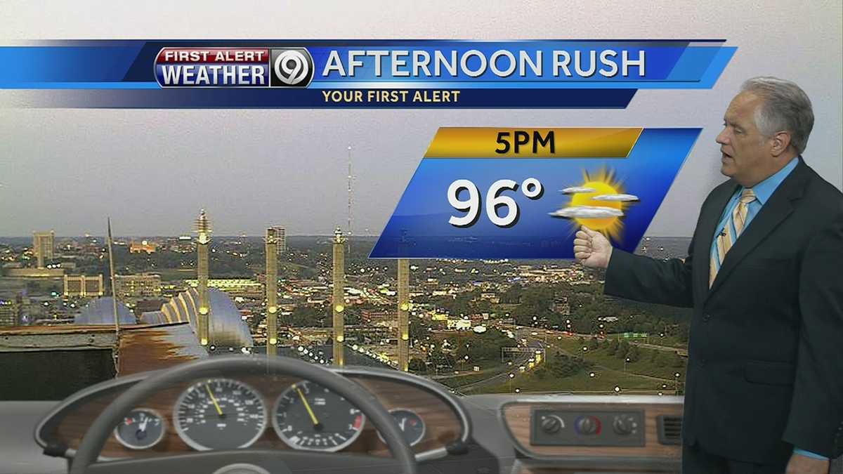 Dangerous heat builds in for your Thursday