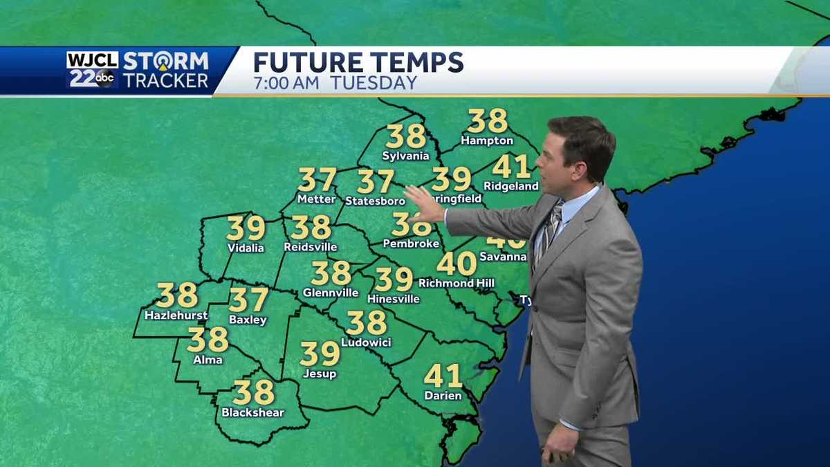 Lots of sun today and cool with patchy inland frost tonight - WJCL