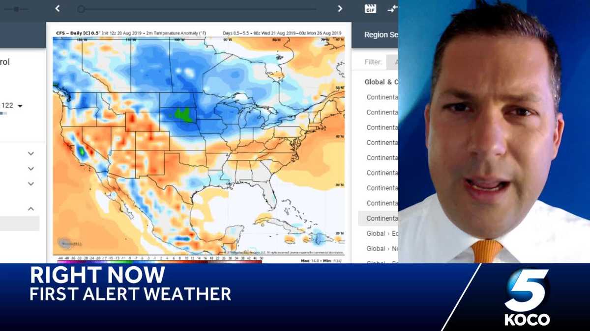 September Temperature Outlook