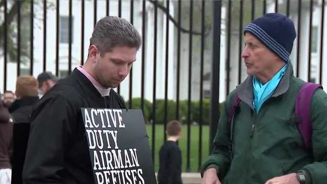Airman raised in NH stages hunger strike to protest war in Gaza - Vimarsana News