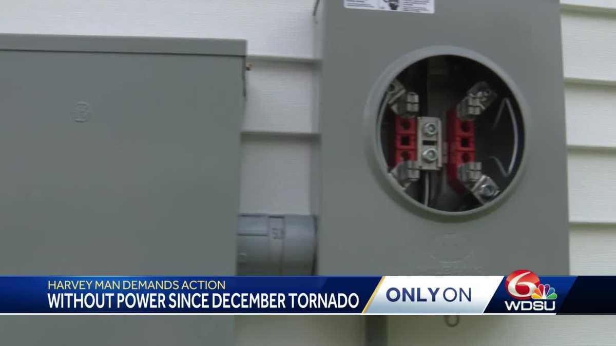 Entergy Harvey man no power for months