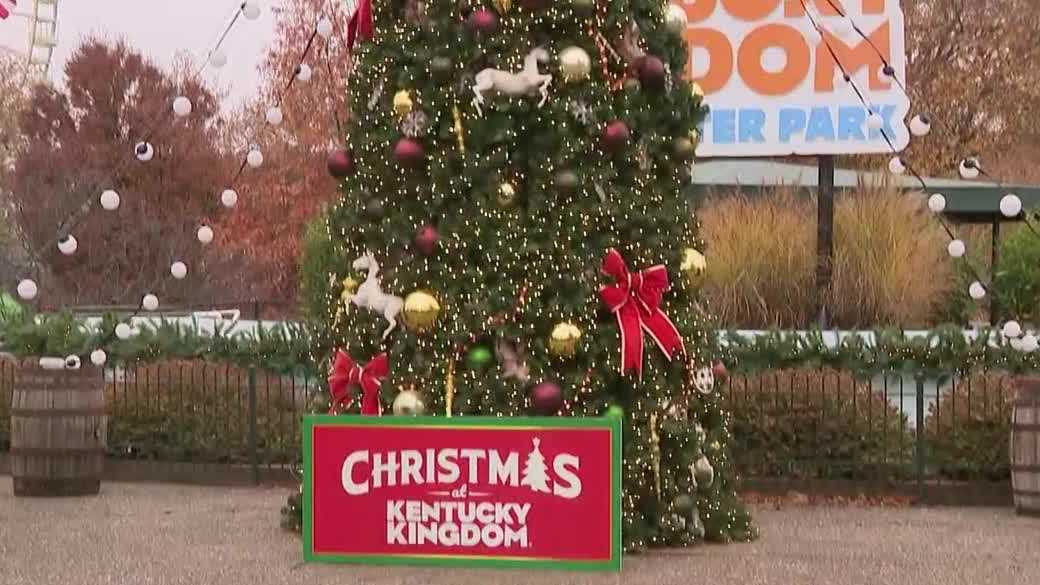 Christmas at Kentucky Kingdom returns for 2025 holiday season on Saturday