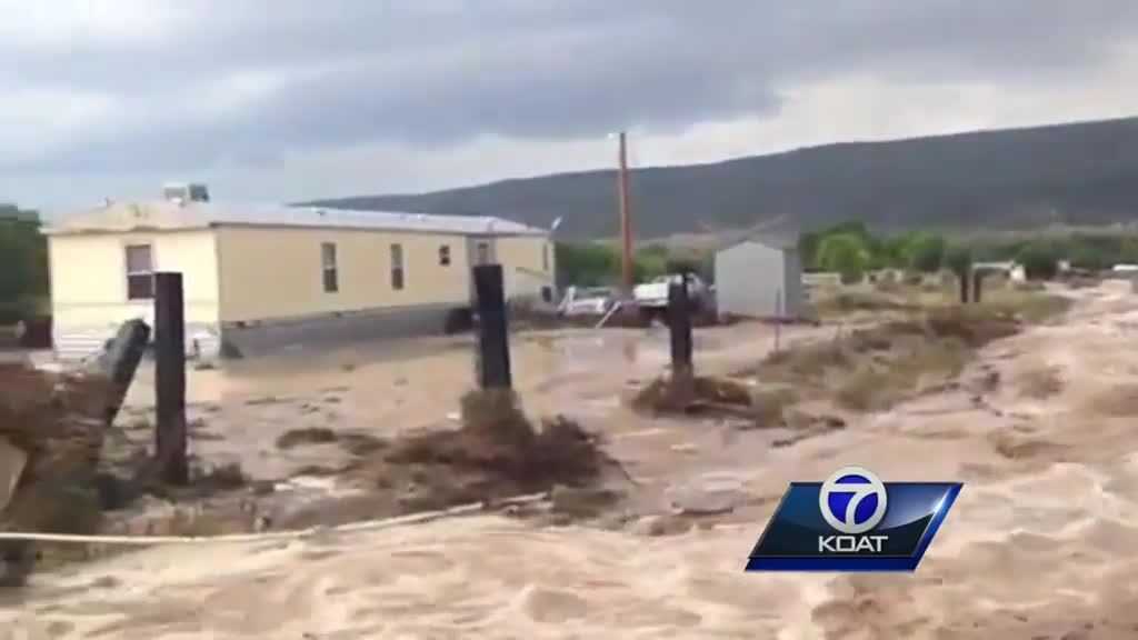 Uncut video Alcalde NM flooding