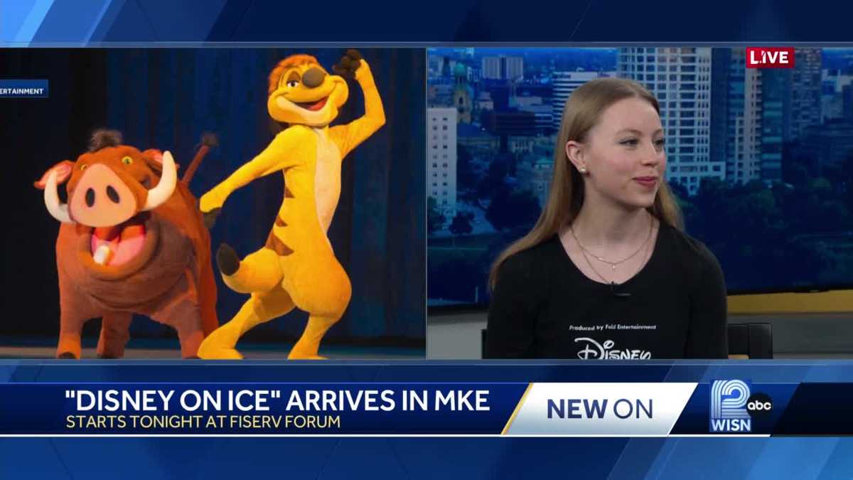 "Disney on Ice" arrives in Milwaukee