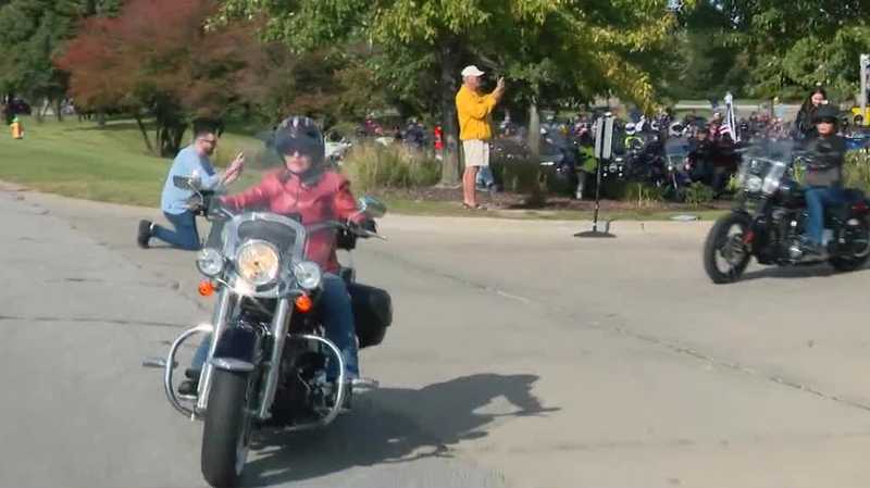 Sen. Joni Ernst talks supporting veterans, government shutdown at final Roast and Ride