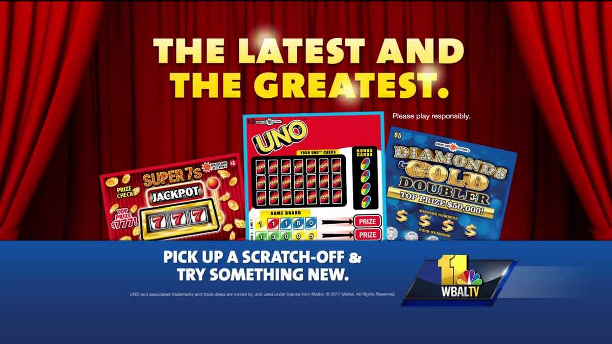 Video: Maryland Lottery has new scratch off tickets!