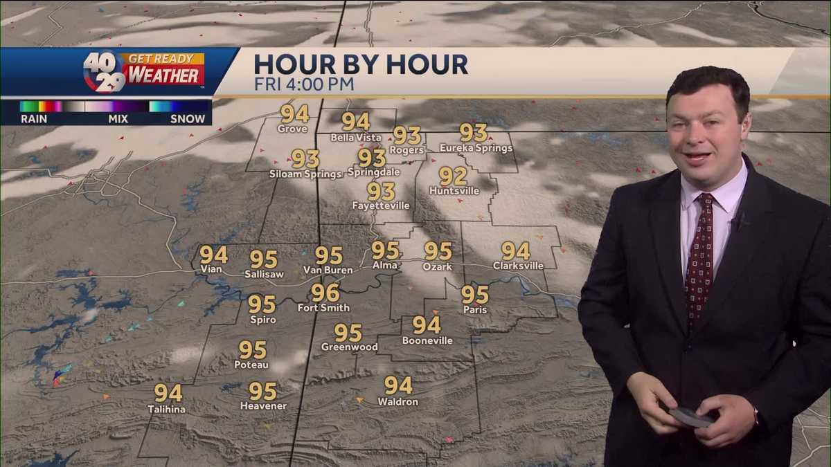 A possible break in triple digit heat indexes this weekend