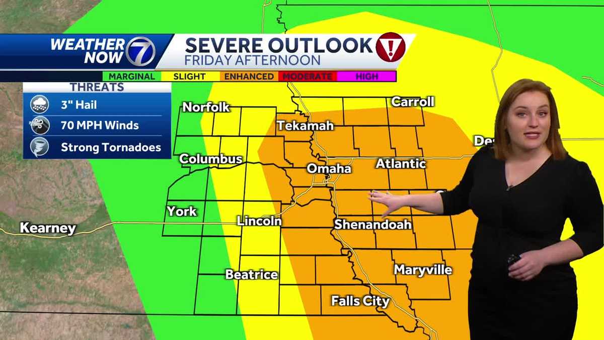 Omaha Weather: Strong To Severe Storms Possible Through Weekend