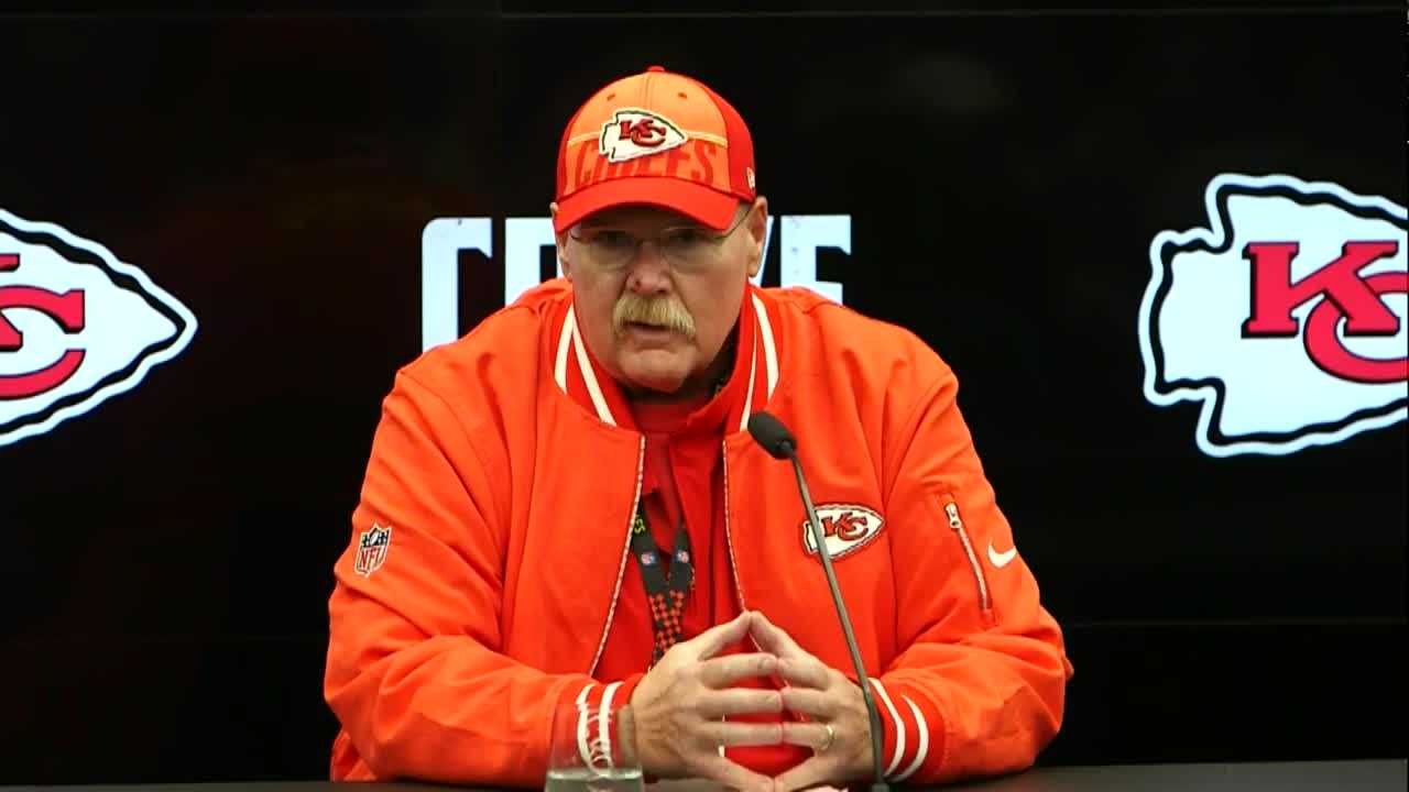 Full Video: Chiefs Head Coach Andy Reid Discusses Dolphins, Germany