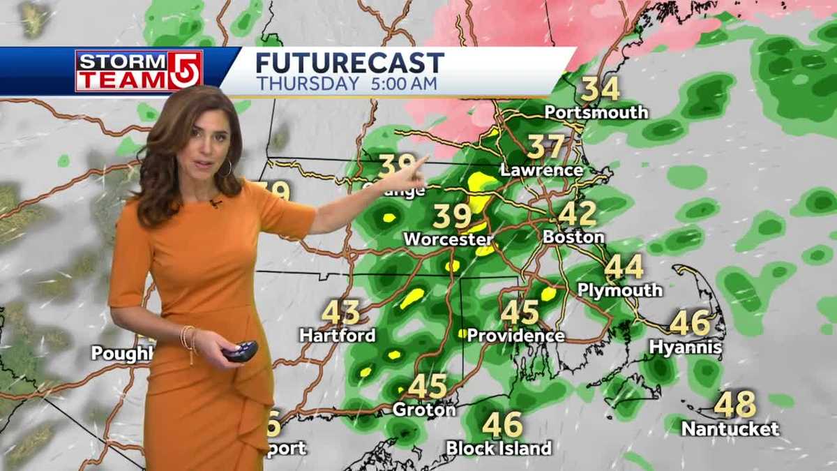 Video: Another round of rain before colder air moves in