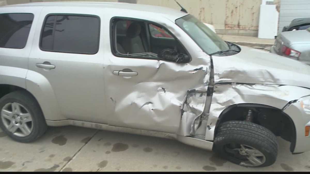 Slick conditions on the roadways blamed for accidents