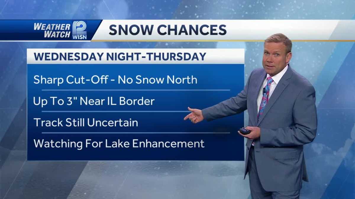 Videocast Snow Chances