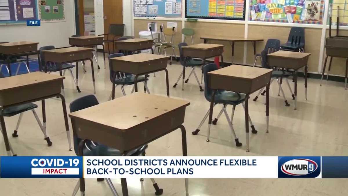 NH school districts announce flexible backtoschool plans