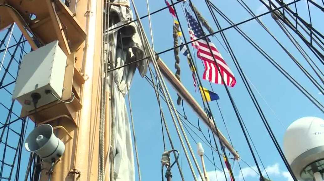 How to get free tours on board America's Tall Ship docked in Portland this weekend