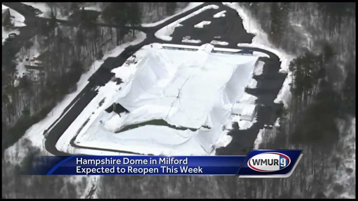 Hampshire Dome in Milford expected to reopen this week