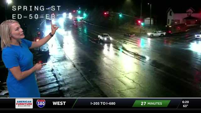 Northern California Friday forecast shows rain, thunderstorms