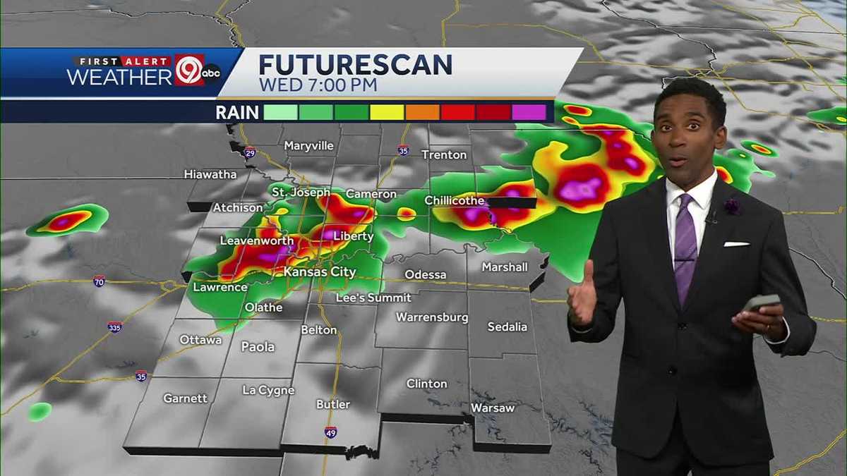 Kansas City faces severe storms, wind and hail overnight
