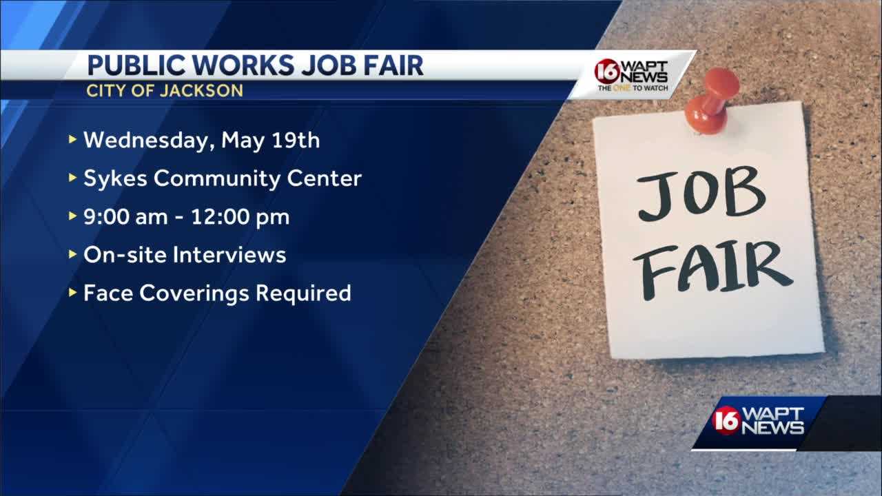Jackson Public Works hosts job fair this week - Vimarsana News