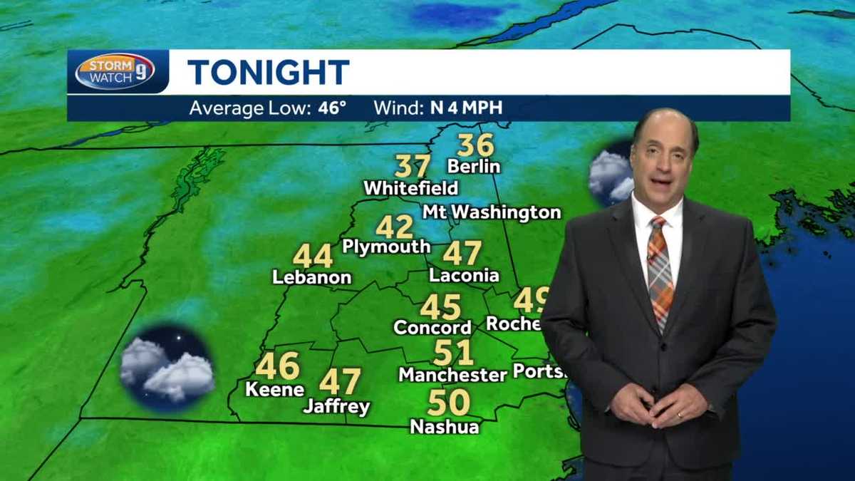 Update: Cool overnight ahead of more pleasant weather