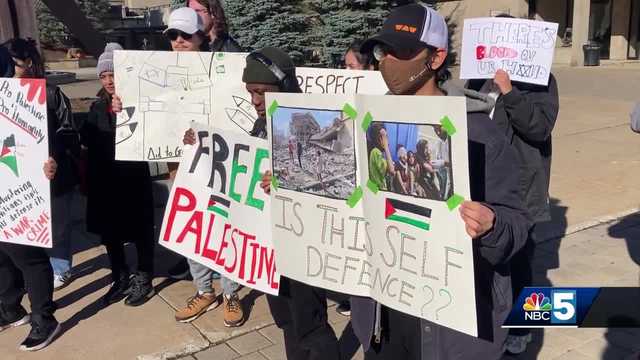 Pro-Palestine protesters at SUNY Plattsburgh call for ceasefire in Israel-Hamas war - Vimarsana News