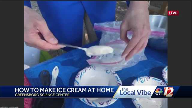 Greensboro Science Center shows how to make ice cream - Vimarsana News