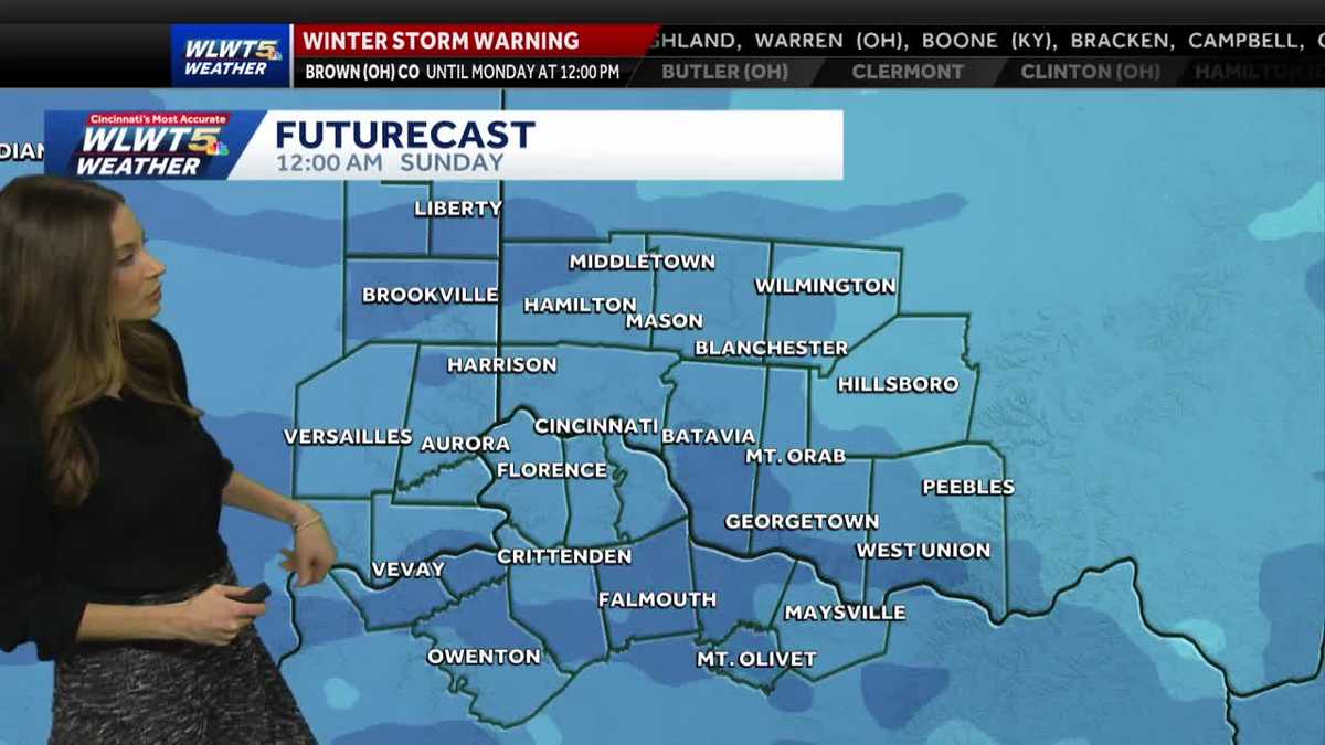 Major winter storm impacts Greater Cincinnati this weekend