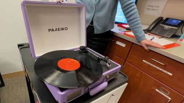 record player