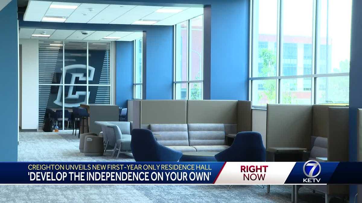 Creighton unveils freshmen residence hall as strong enrollment continues