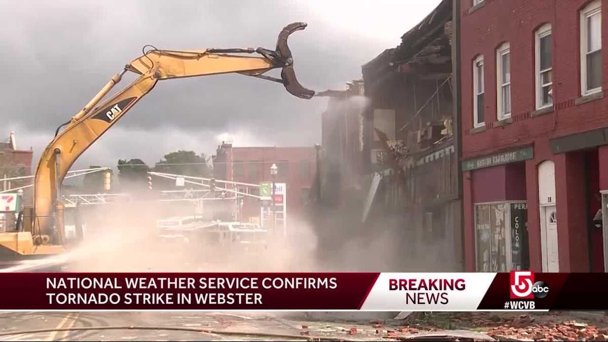 National Weather Service confirms tornado strike in ster
