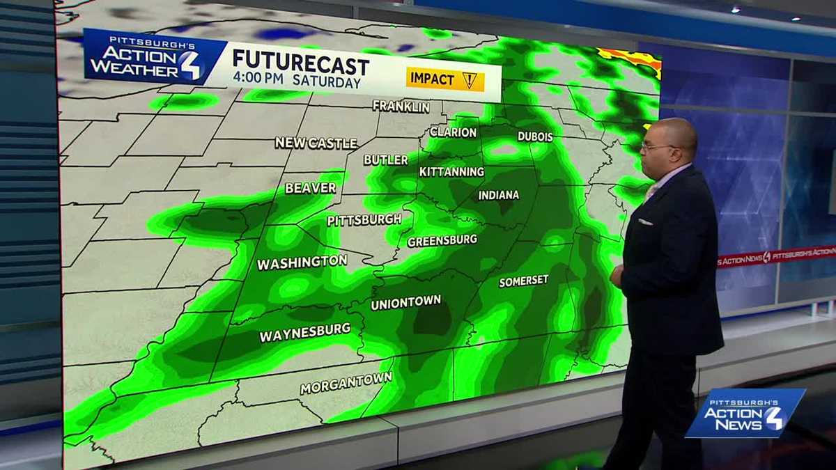 Dry to Finish the Week, Rain Chances for the Weekend in Pitt