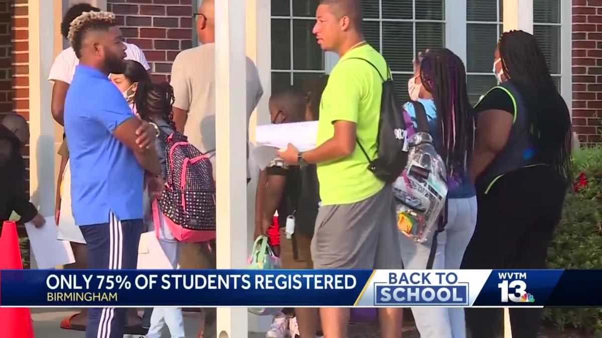 5,000 students not registered for Birmingham City Schools days before