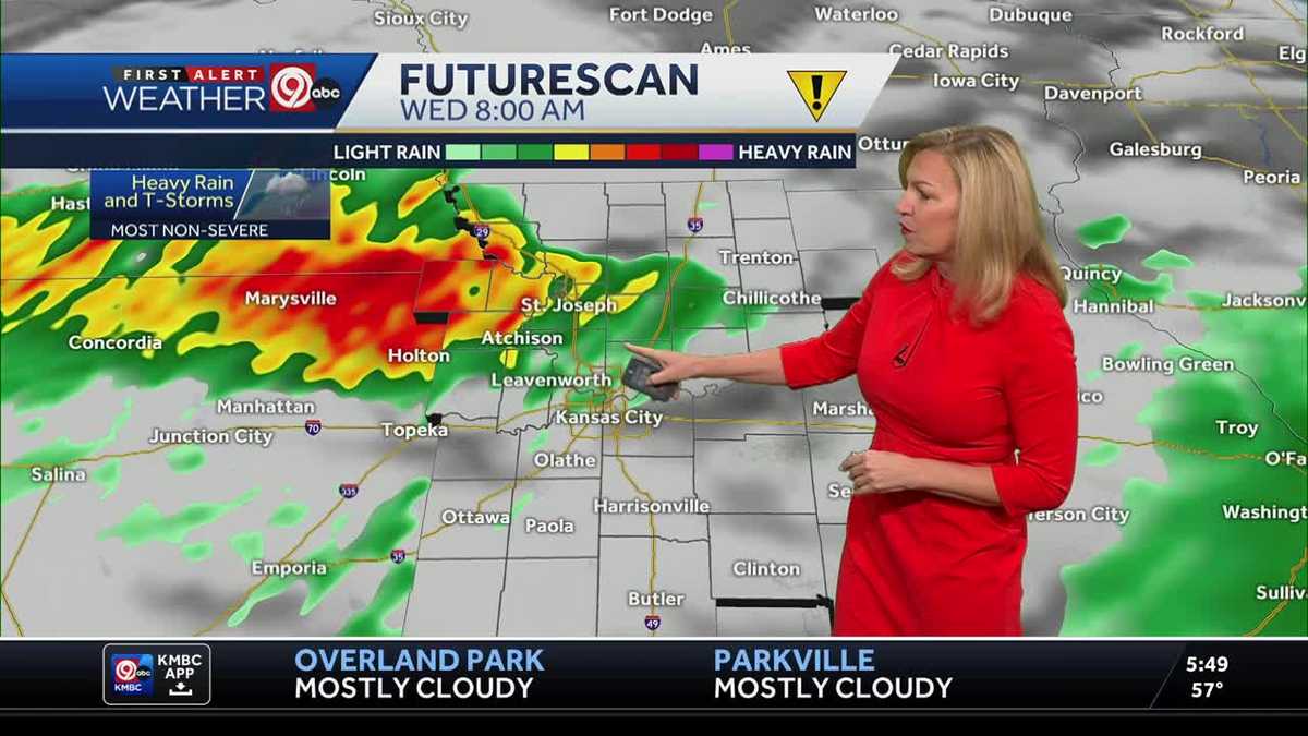 KANSAS CITY WEATHER: Storms are moving out this morning