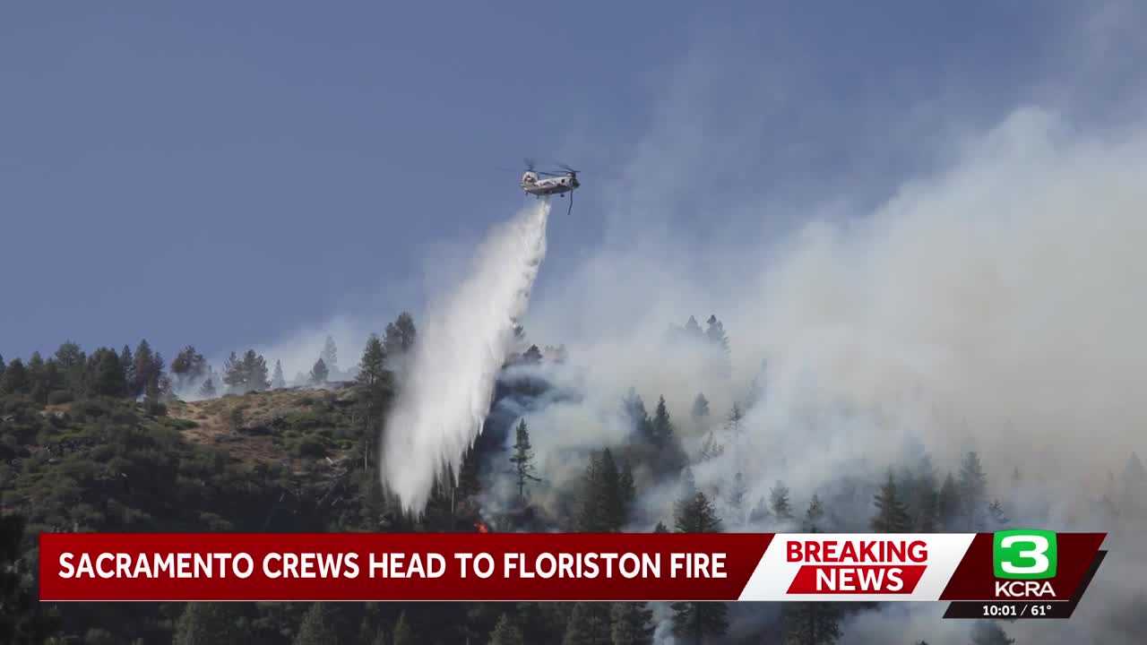 Sacramento-area firefighters head to Floriston Fire as multi-agency response grows
