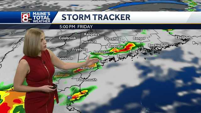 Severe thunderstorms expected this afternoon