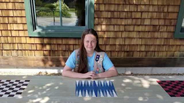 NH Girl Scout builds picnic tables for library as part of Gold Award project - Vimarsana News