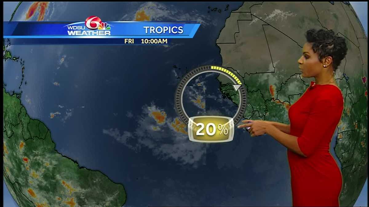 Tracking the Tropics: New wave off African coast moving west