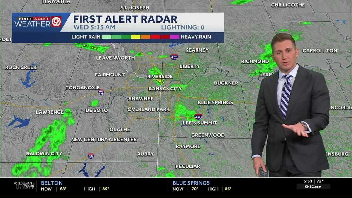 KANSAS CITY WEATHER: Unseasonably warm and humid this afternoon