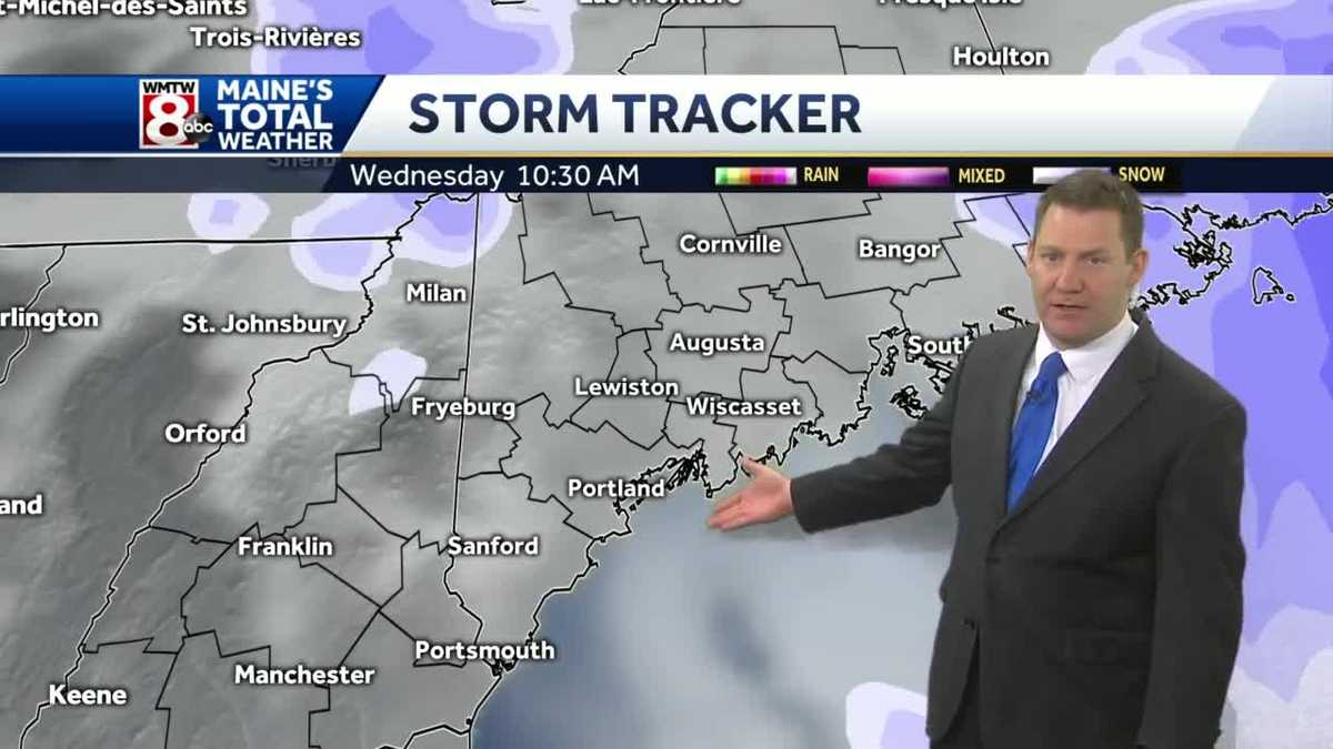 Light snow to impact Wednesday's commute