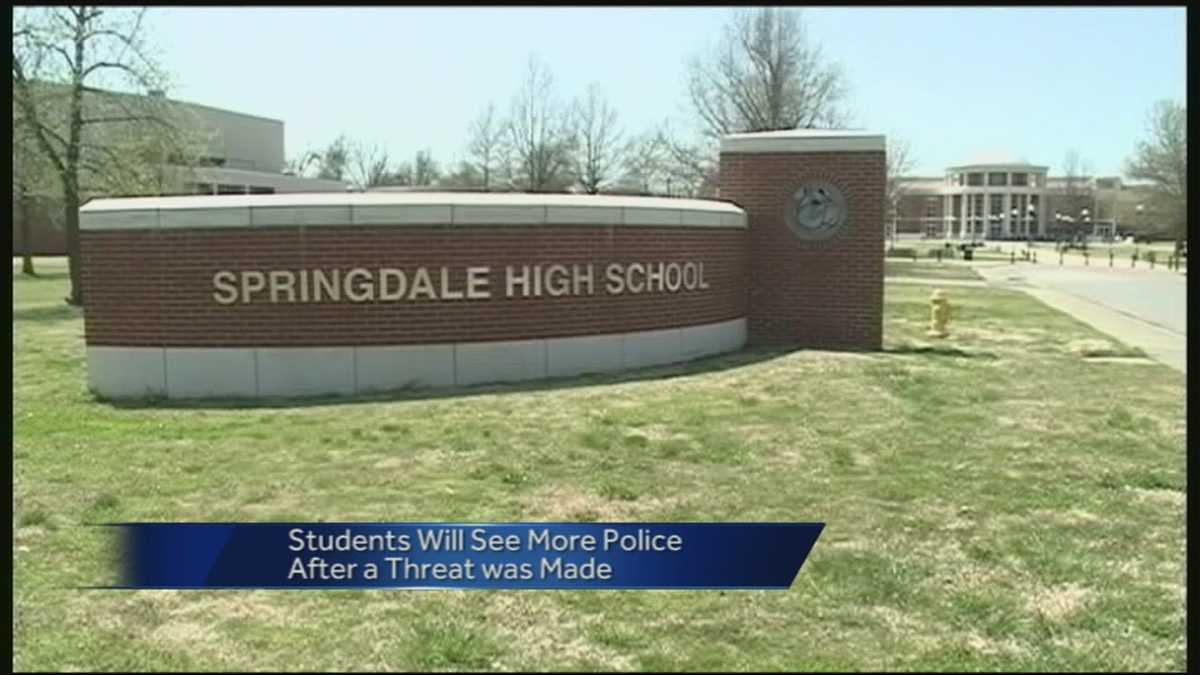 Police presence at Springdale High School