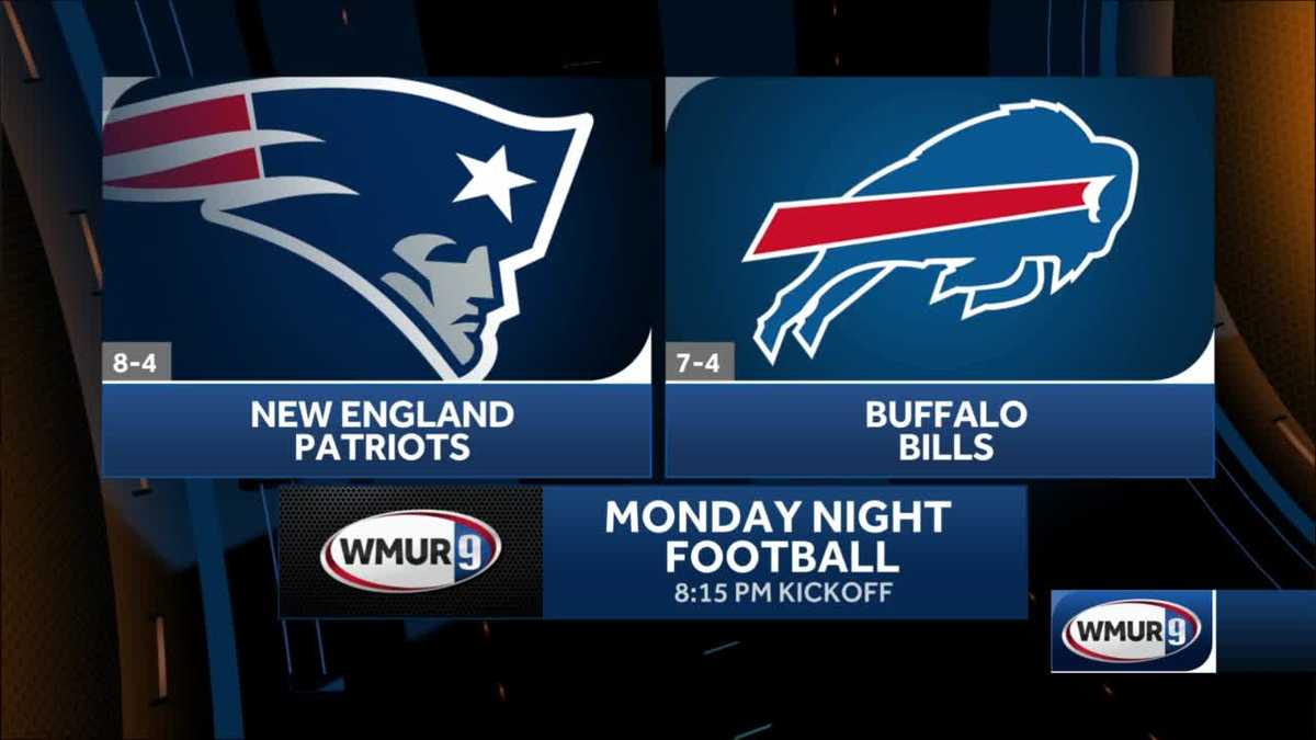 Patriots and Bills to clash on Monday Night Football