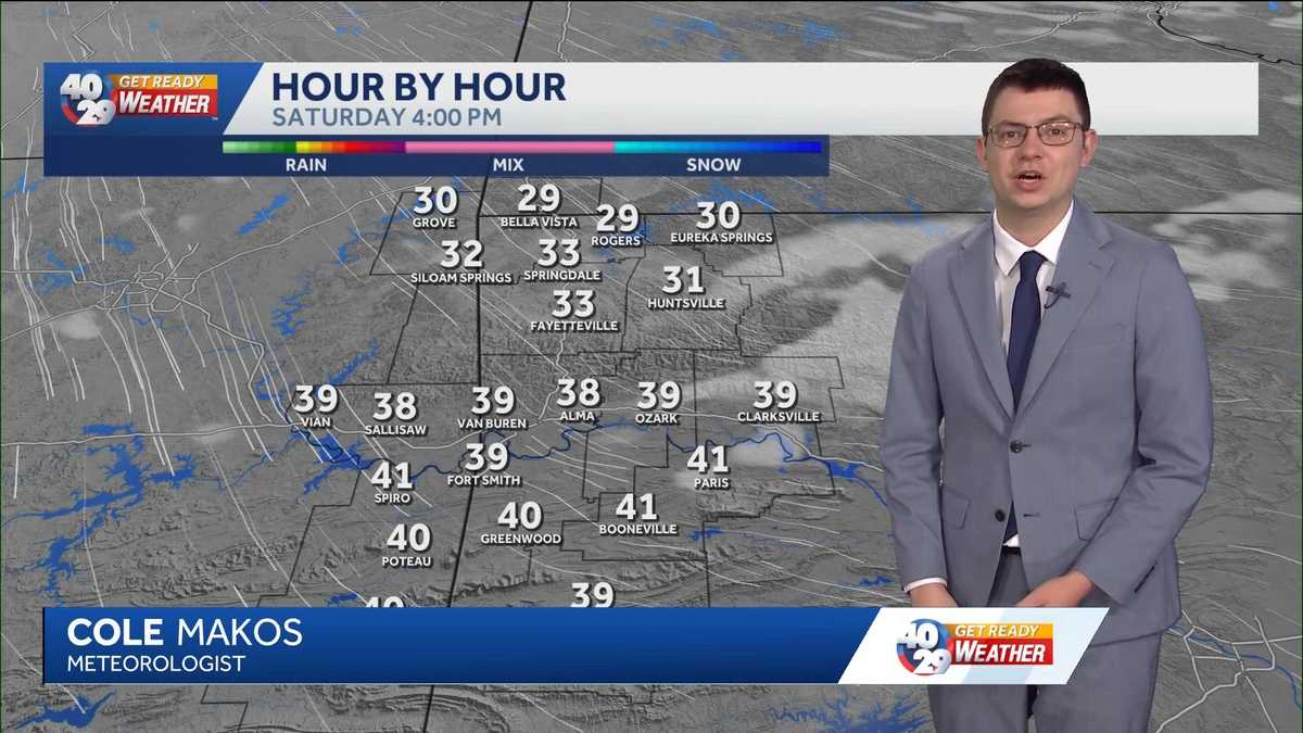 Bone-chilling temperatures tonight across Arkansas